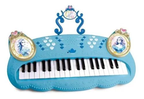 Piano Teclado Eletrônico Princesa Disney Cinderela De Luxo