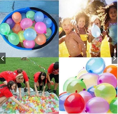 Kit 60 Bexigas Balão De Água Water Ballons Festas Sortida