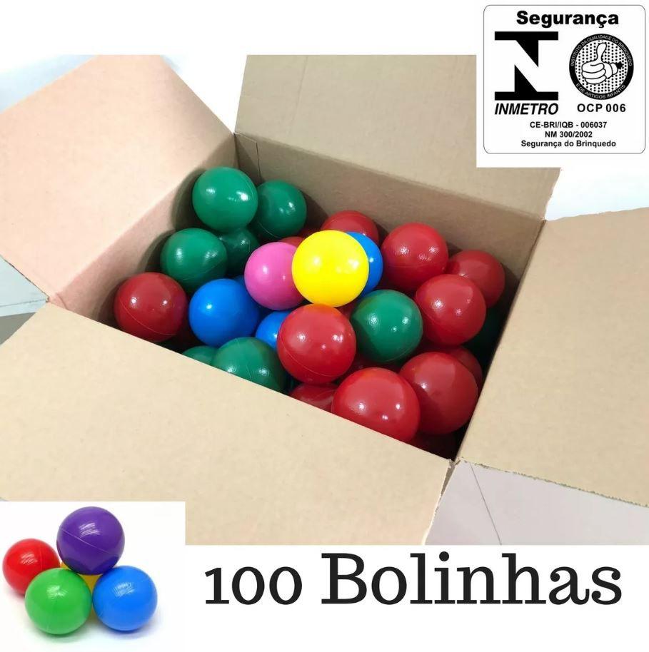 Bolinhas P/Piscina Saco C/100 - MP Brinquedos