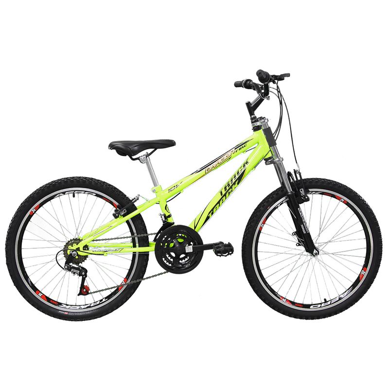 Bicicleta---Aro-24---Dragon-Fire---Com-Suspensao---Tk3-Track---Amarelo-0