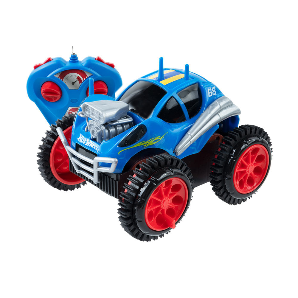 Carrinho de Controle Remoto - Hot Wheels - Capota Azul - Candide - Ri Happy