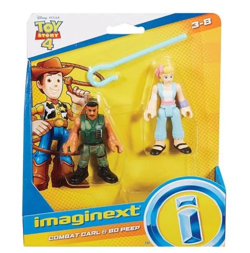 Figura Imaginext Toy Story Combat Carl e Bo Peep - GBG89 -Mattel