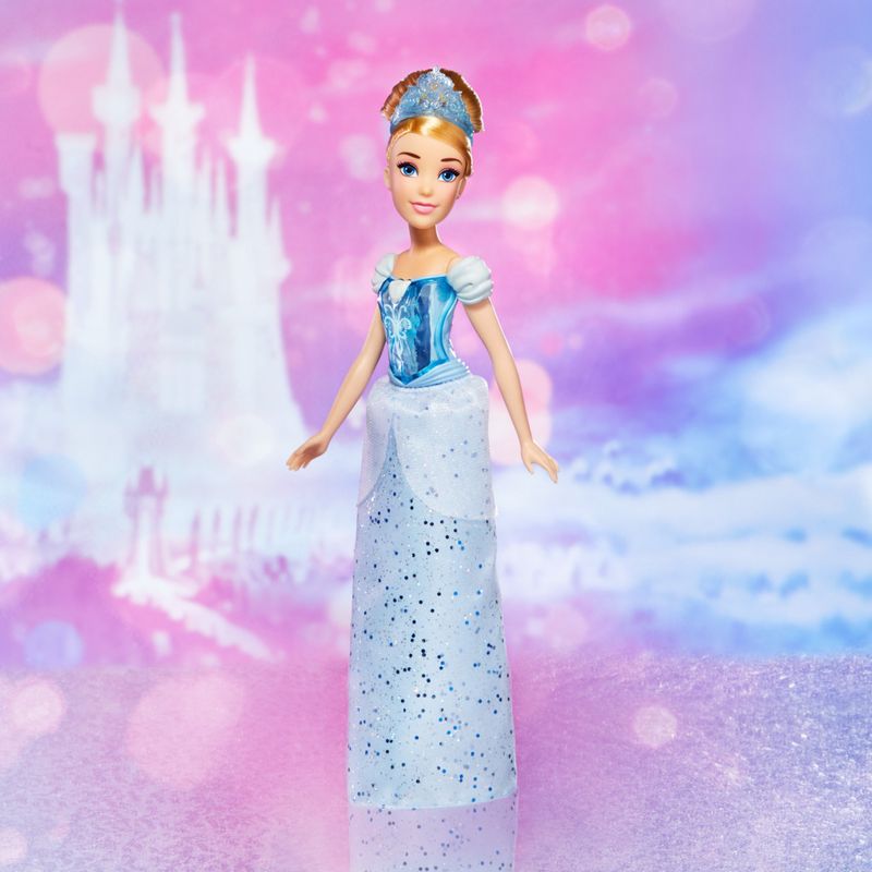 Boneca-Articulada---Disney-Princess---Princesa-Cinderela---Brilho-Real-Shimmer---Hasbro-5
