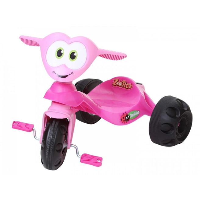 Triciclo Infantil Zootico Joaninha - Bandeirante