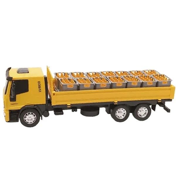 Caminhão Iveco Tector Dropside Usual Brinquedos - Papelaria Arco Iris