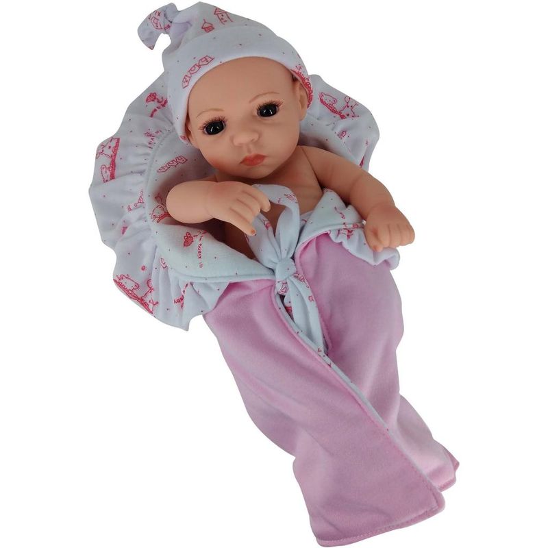 Boneca Bebe Reborn Laura Baby Mini