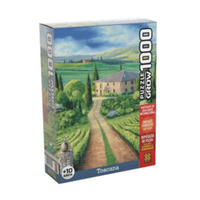 Quebra-cabeça 1000 Peças Paisagem Puzzles Adultos - Toscana Grow