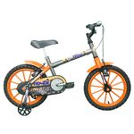 Bicicleta---Aro-16---Dino---Infantil---Tk3-Track---Prata-e-Laranja-0