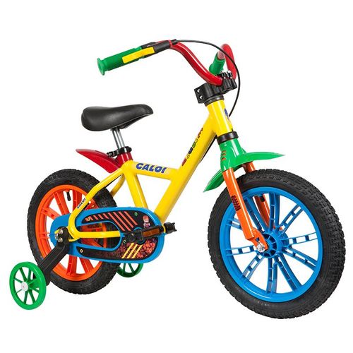 Bicicleta - Aro 14 - Caloi - Zigbim - Nathor - Amarelo