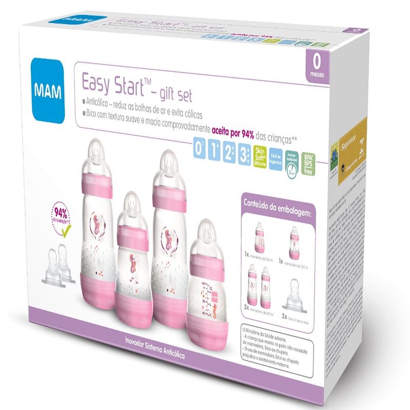 Kit-Mamadeira-Easy-Start---Gift-Set---130-ML---Rosa---Mam-Baby-1