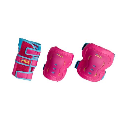 Kit de Proteção Infantil Fila Skates Bella Pink