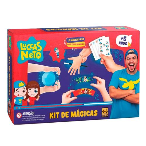 Kit de Mágicas Luccas Neto