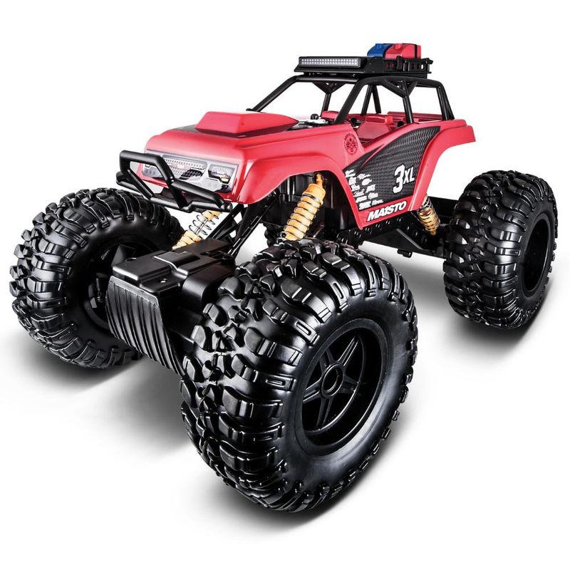 Carrinho-com-controle-Remoto---Rock-Crawler-3XL---Maisto---Vermelho-1