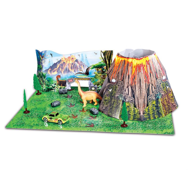 Playset-e-Pista-de-Percurso---Fresh-Metal---Dino-e-Acessorios---Maisto_Frente