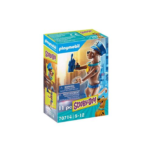 Playmobil - Scooby-Doo - Figura Colecionável - Policia - 70714