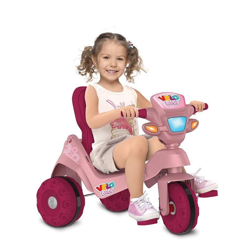 Triciclo-de-Passeio-e-Pedal---Velobaby---Reclinavel---Bandeirante-1