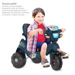 Triciclo-De-Passeio-e-Pedal---Reclinavel---Velobaby---Azul-Com-Capota---Bandeirante-4