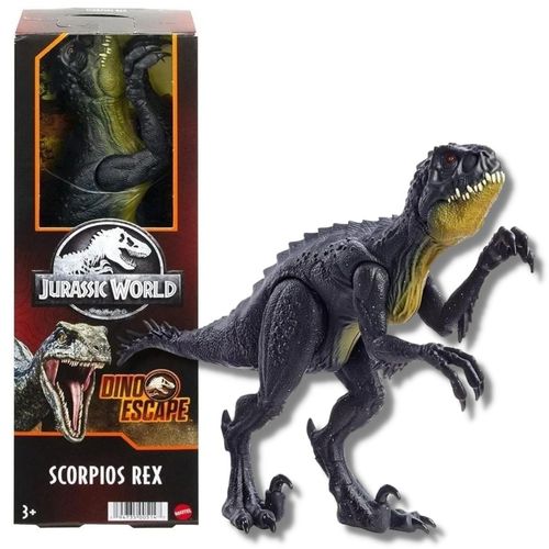 Dinossauro Scorpios Rex - Jurassic World Dino Escape Mattel