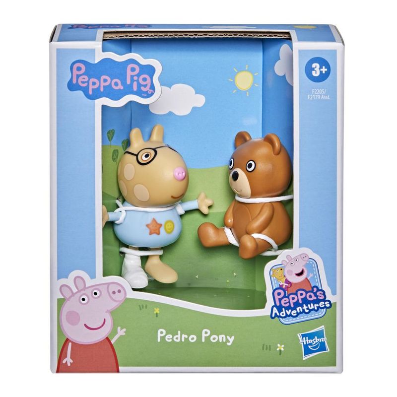 Mini-Figura---Peppa-Pig---Pedro-Ponei---12-Cm---Hasbro-2