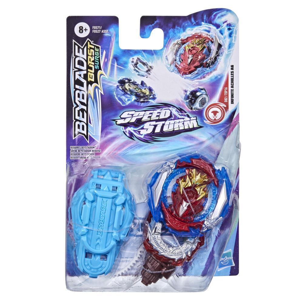 Jogo - Pião Beyblade - Burst Surge - Speedstorm Iniciante - Infinite  Achilles A6 - Hasbro