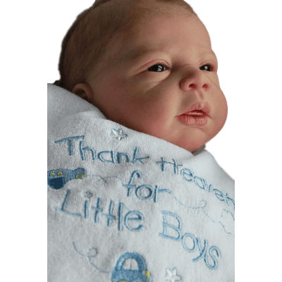 Boneco bebê Reborn Lucas molde importado autentico