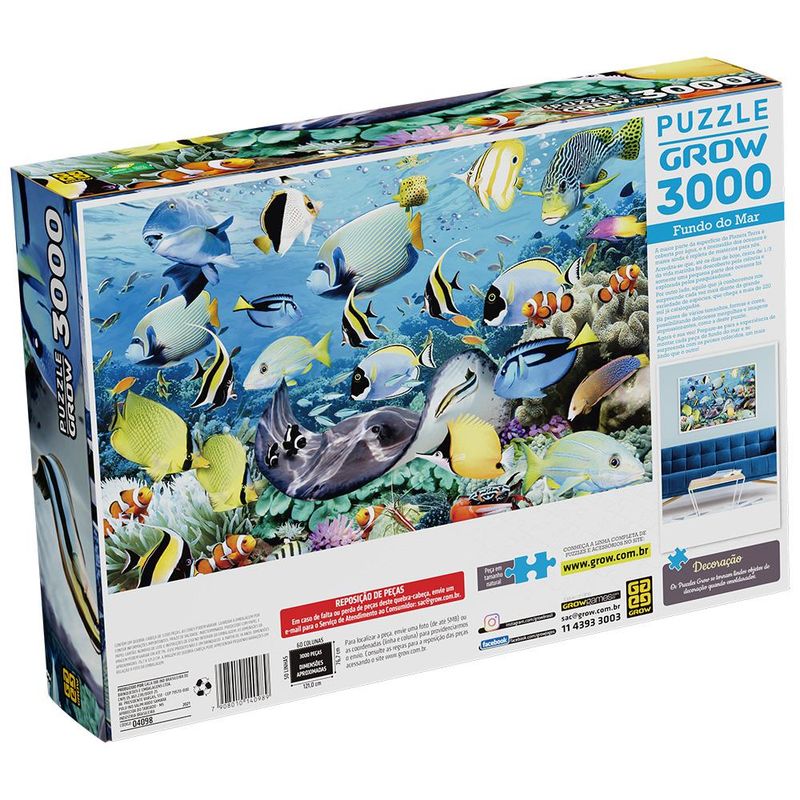 QUEBRA CABECA FUNDO DO MAR LOGICA PACOTE COM 10 KITS - Colortec Papelaria -  Material Escolar Online