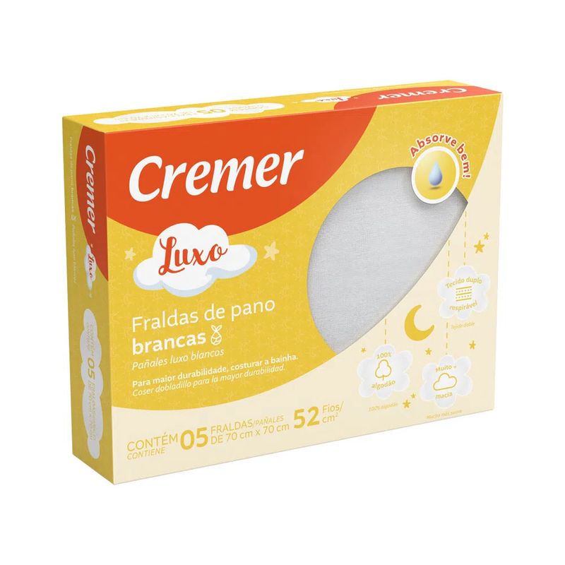 Fralda-de-Luxo---Branca---5-Unidades---Cremer_Frente