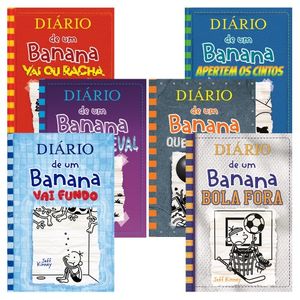 Diário de um Banana Vol. 11, 12, 13, 14, 15 e 16 - VR Editoras - Ri Happy