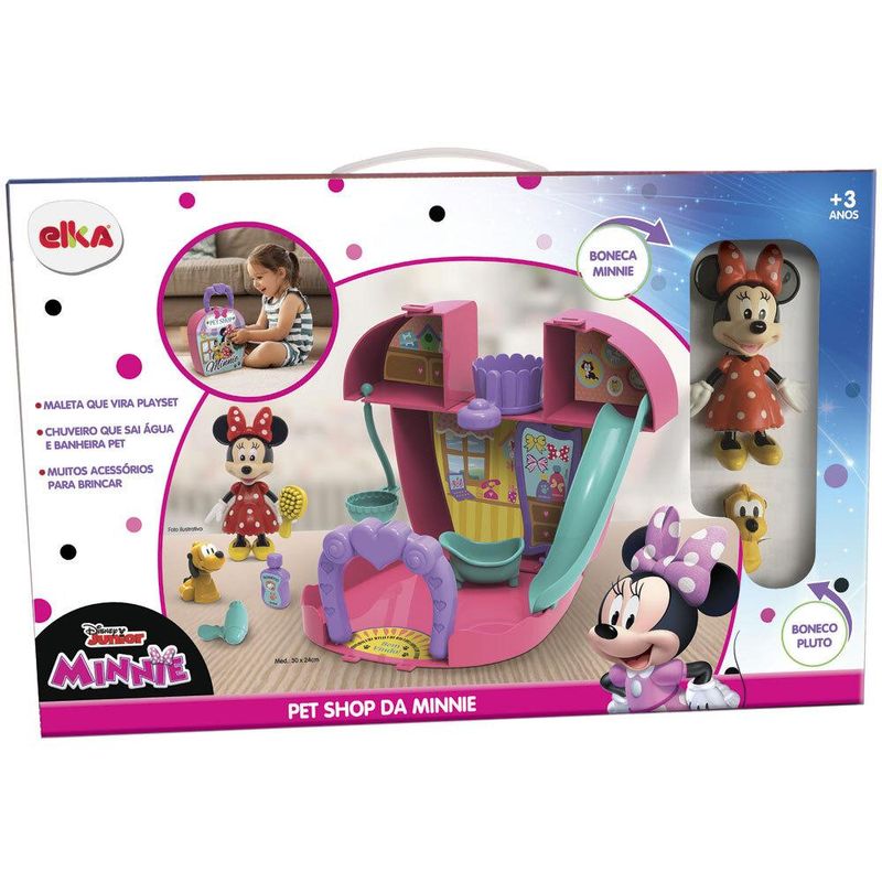 Playset-e-Acessorios---Disney---Mickey-e-Amigos---Pet-Shop-da-Minnie---Elka-0