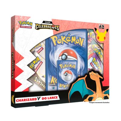 Box Charizard V do Lance - Celebrações