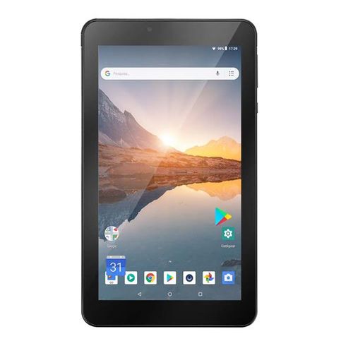 Tablet Multilaser M7S Plus Wi-Fi Bluetooth Quad Core 1GB 16GB 7 Pol. Câmera Frontal 1.3MP e Traseira 2.0MP Android 8.1 Preto - NB298OUT [Reembalado]