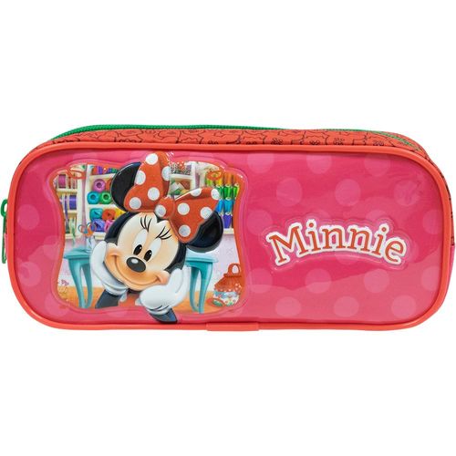 Estojo Simples Infantil - Disney - Minnie - X1/21 - Xeryus