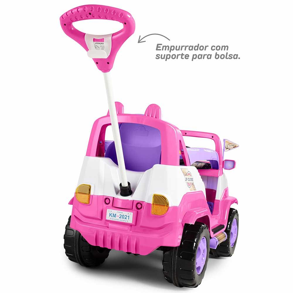 Carrinho Motoca Quadriciclo Cross Turbo - Calesita rosa - Ri Happy