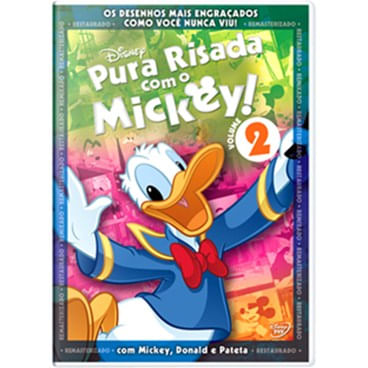 Confira DVD - Pura Risada com o Mickey - Volume 2 - Rihappy - Ri Happy