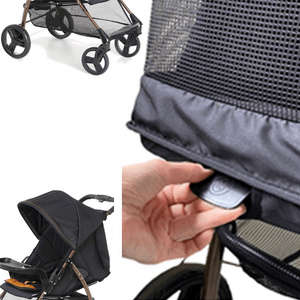 Carrinho de Bebe com Bebe Conforto Galzerano San Remo Cinza - Maçã Verde  Baby