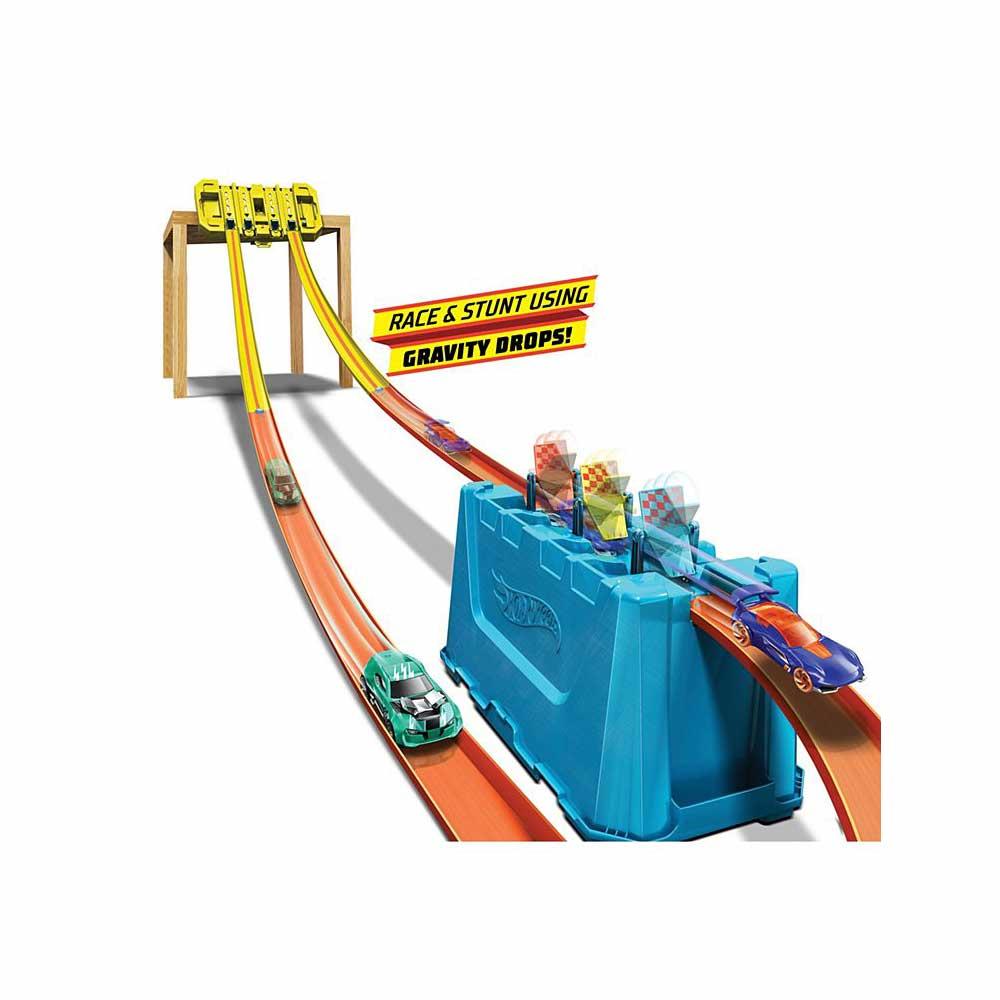 Pista Hot Wheels Caixa de Manobra track builder +2 carrinhos - GAMES &  ELETRONICOS