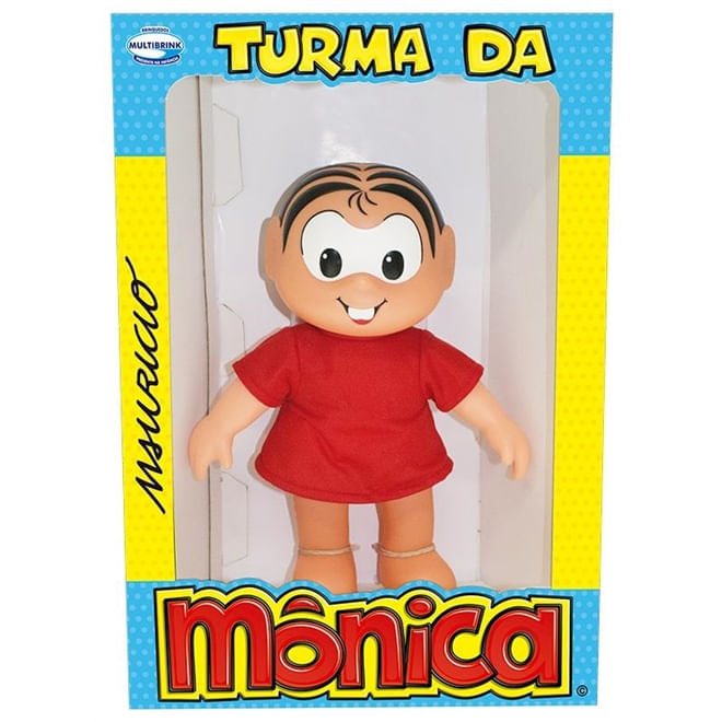 Boneca Turma Da Mônica Clássica Mônica Multibrink Ri Happy 4887