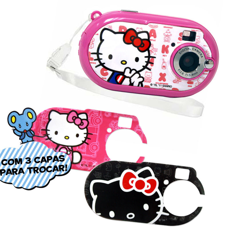 エヌコーポレーション　HELLO KITTY IPカメラ Câmera Digital Hello Kitty opções em oferta aqui - Rihappy - Ri Happy