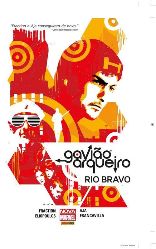 Gavião Arqueiro - Rio Bravo - Marvel