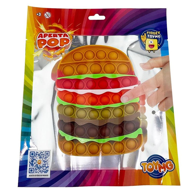 Fura-Bolha---Aperta-Pop---Hamburguer---Vermelho---Toyng-1
