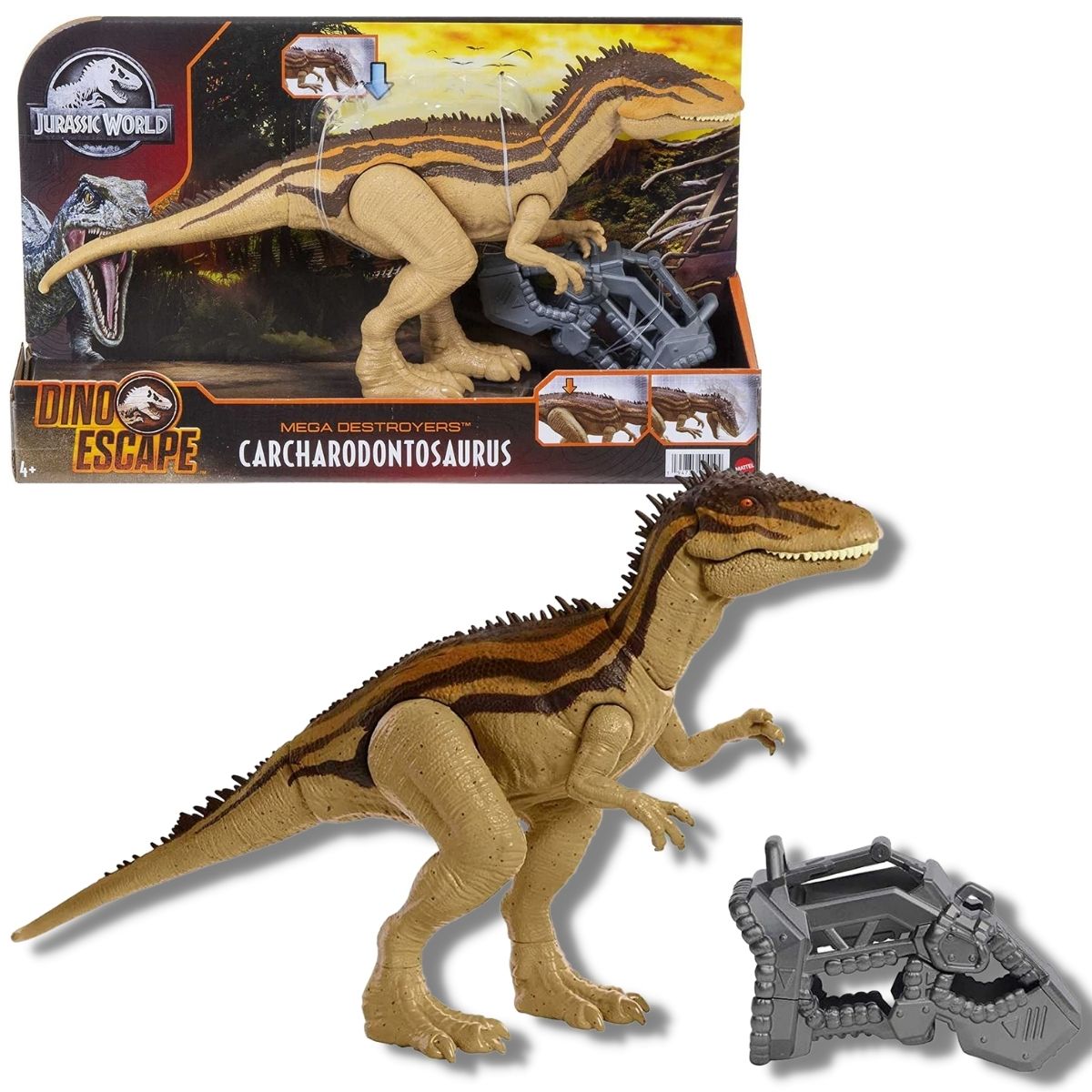 Compre Jurassic World - Kit Jogo, Carrinho, Dinossauro - Mega Ovo