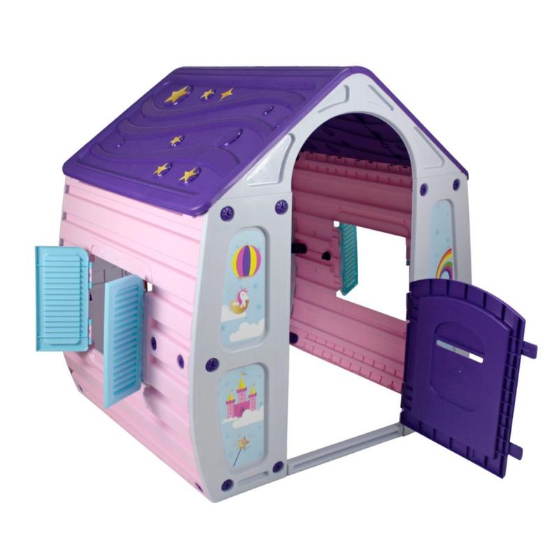 Casinha-Desmontavel---Unicornio---Rosa-e-Roxo---Bel-Fix-3