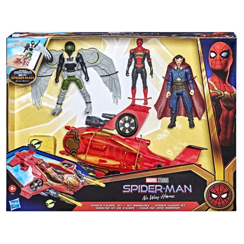 Conjunto-de-Bonecos-Articulados---Marvel---Homem-Aranha---Fuga-no-Jato-Aranha---15-cm---Hasbro-1