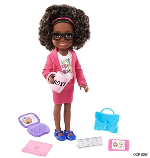 Boneca Barbie Chelsea Profissões Empresária - Mattel