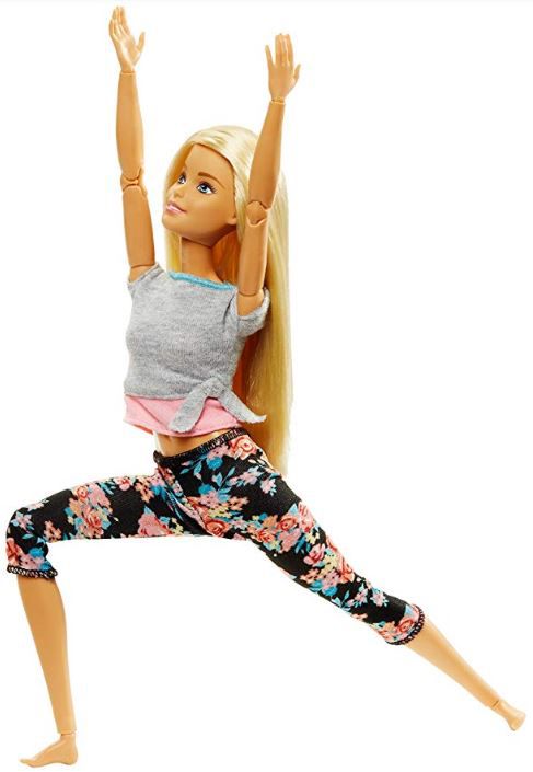Unboxing e Review: Barbie Made to Move yoga. (Barbie feita pra mexer) 
