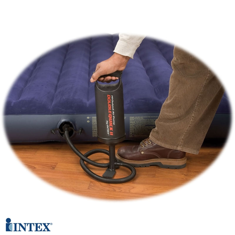 Bomba de Ar Double Quick II Intex Ri Happy