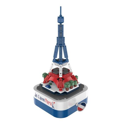 Bloco de Montar - TUDO - Torre Eiffel Musical
