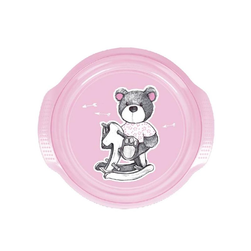 kit-minimi-bowl-de-treinamento-e-pratinho-alimentacao-2-colheres-urso-rosa_detalhe