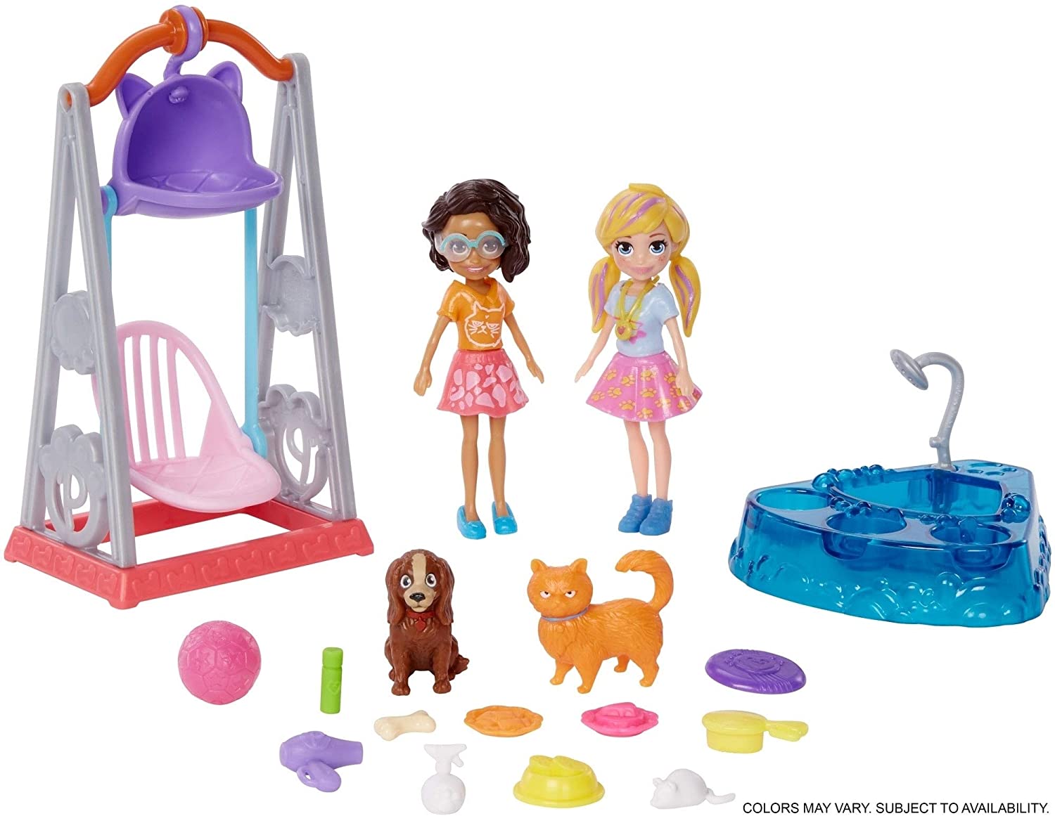 Polly Pocket 2 Amigas Hora De Brincar Mattel - GFR06