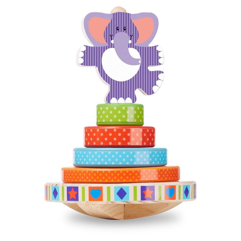 Conjunto-de-Atividades-em-Madeira---Formas-Para-Empilhar---Elefante---Melissa-e-Doug-0